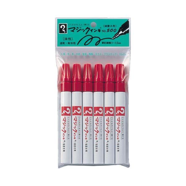 (܂Ƃ) w }[J[ }WbNCL No.500(׏p)  M500-T2-6P 1pbN(6{) k×5Zbgl