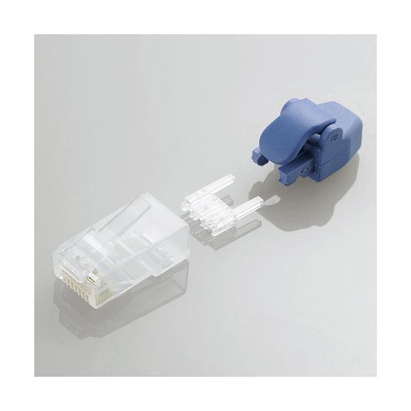 �i�܂Ƃ߁j�G���R�� �ی�J�o�[�t���c���̐܂�Ȃ�LAN�R�l�N�^�iCat6�j LD-6RJ45T10�^TP�k×2�Z�b�g�l
