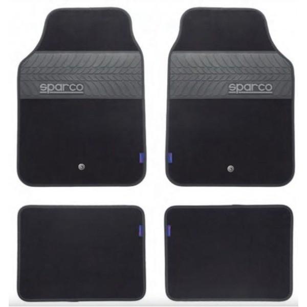 SPARCO CORSA �X�p���R�R���T �t���A�}�b�g 4���Z�b�g SPC1909BK-J