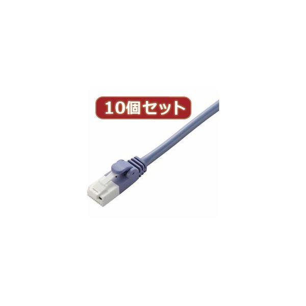 10�Z�b�g �G���R�� �c���܂�h�~�N���X�P�[�u���iCat5E�����j LD-CTXT�^BU50X10