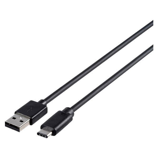 �o�b�t�@���[ USB2.0�P�[�u��(A to C) 3m �u���b�N BSUAC230BK