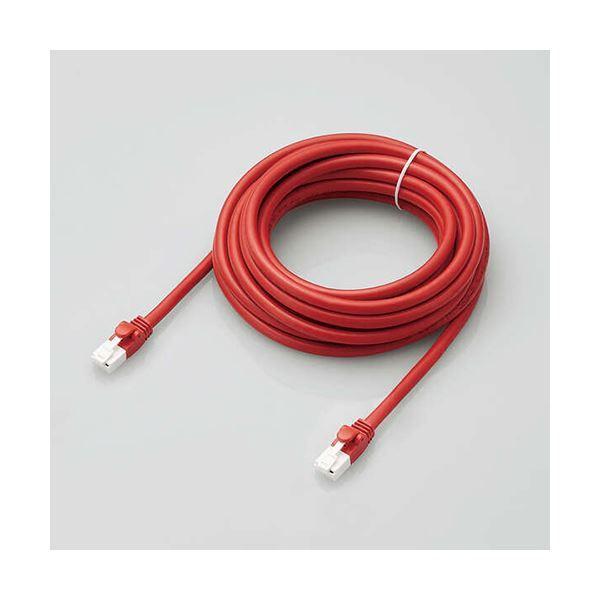 �G���R�� LAN�P�[�u��/CAT6A�Ή�/EU RoHS�w�ߏ���/�ܐ܂�h�~/�ȈՃp�b�P�[�W�d�l/5m/������/���b�h LD-GPAT/RD5/RS