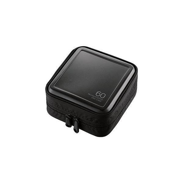 �i�܂Ƃ߁j �G���R�� CD/DVD/Blu-ray�P�[�X/�Z�~�n�[�h/�t�@�X�i�[�t/60�����[/�u���b�N CCD-HB60BK �k×2�Z�b�g�l