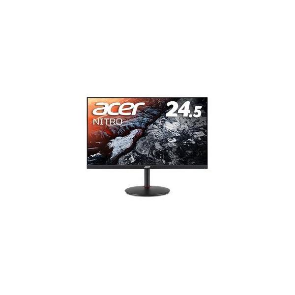 Acer Nitro 24.5�^���C�h�t���f�B�X�v���C XV252QFbmiiprx�i�t��HD�F1920×1080�i16�F9�j/DisplayPort�AHDMI/�u���b�N/�X�s�[�J�[����/IPS/�����/400cd/1ms/...
