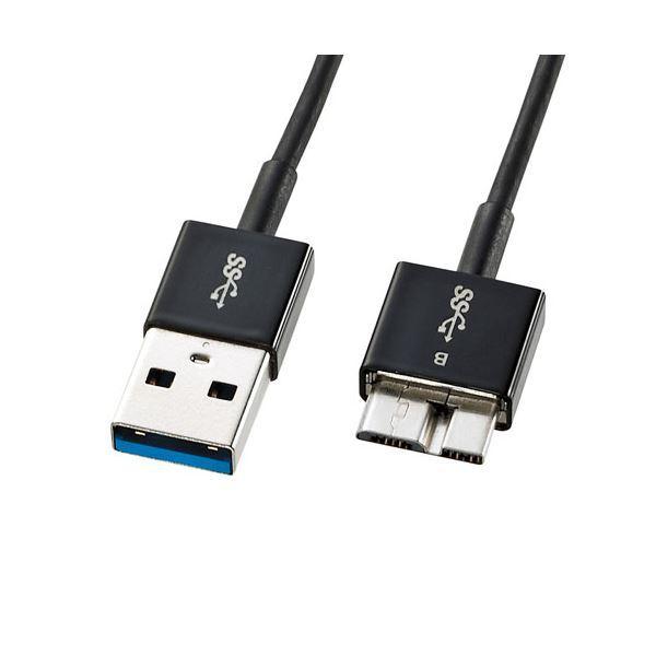 �T�����T�v���C USB3.0�}�C�N���P�[�u��(A-MicroB) 0.3m �������� KU30-AMCSS03K