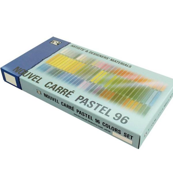 NOUVEL　CARRE PASTEL　ヌーベルカレーパステル 96色セット紙箱入 NCT-96