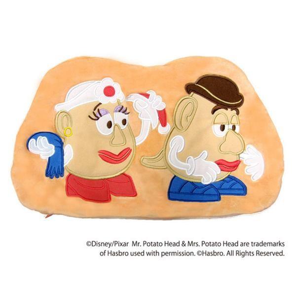 ディズニーコレクション トイ ストーリー ブランケットインクッション Mr Mrs Potatohead ポテトヘッド 08 Globalflooring In