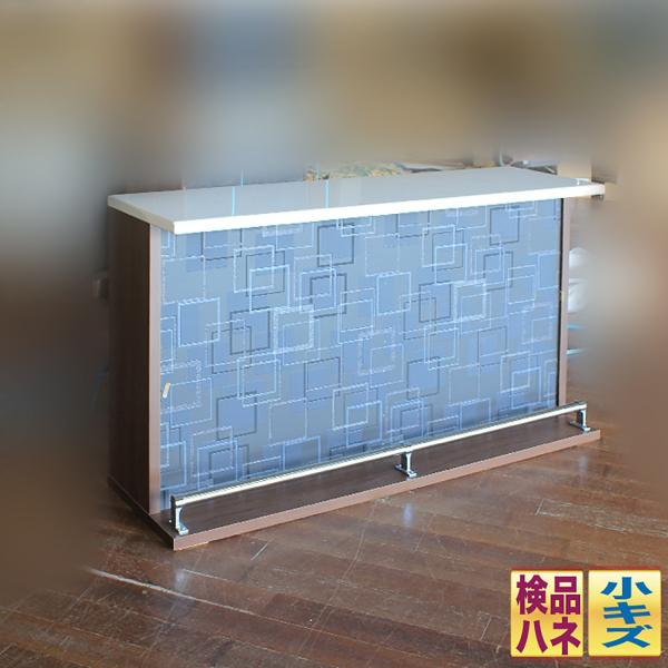 バーカウンター 0121 ブラウン No1 わけあり バー カウンター テーブル カフェ お洒落 可動棚 間仕切り おうちバー Bar 150 足置き 業界no 1 宅飲み Bar 棚