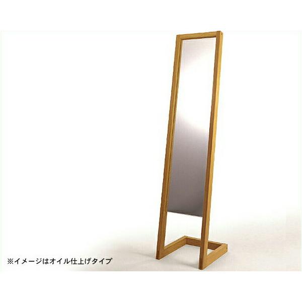 ナラ無垢の木製スタンドミラー miyakonjo product(ミヤコンジョ