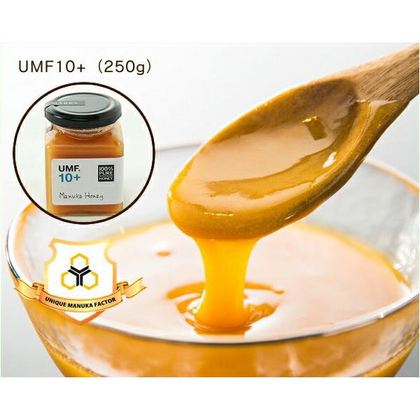 HONEY MARKS（ハニーマークス）　マヌカハニー UMF10プラス（250g）　ギフトバッグ付き