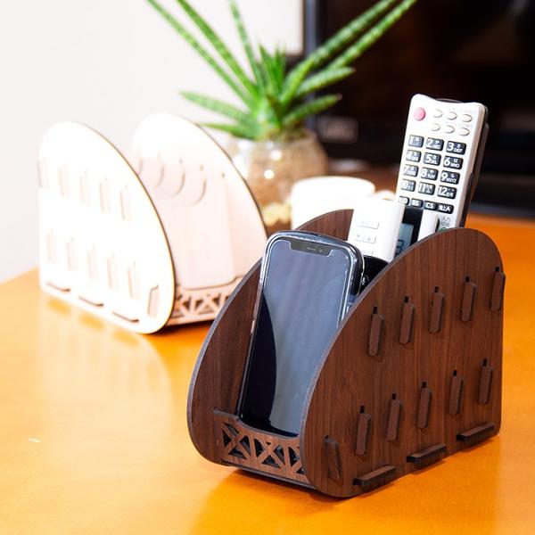 リモコンスタンド 木製 リモコン収納 リモコンホルダー リモコン置き