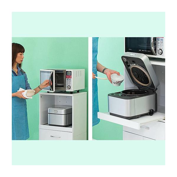 レンジ台 キッチン収納 スライド棚 幅47 スリム 食器棚 Buyee Buyee Japanese Proxy Service Buy From Japan Bot Online