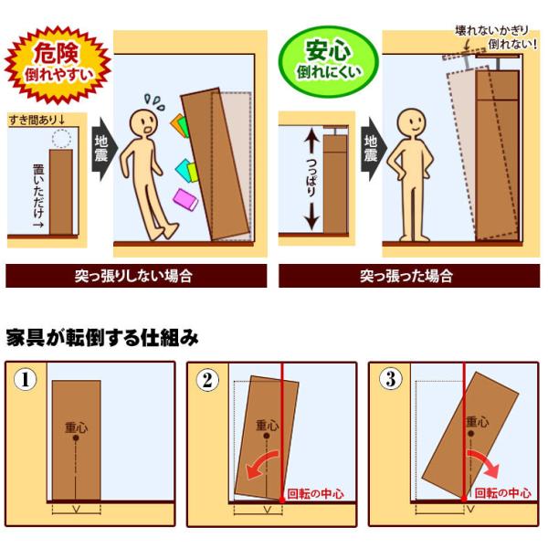 再値下げ ダイナ Cタイプ 52cm 80cm つっぱり棒 強力 おしゃれ 地震 家具転倒防止器具 突っ張り棒 防災グッズ 家具転倒防止伸縮棒 耐震 ポール ミニ 家具転倒防止棒 伸縮棒 地震対策 防災用品 金具 冷蔵庫 災害対策 ストッパー 送料無料 こちらは ニトリ 製品