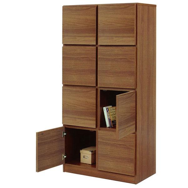 ノダ工芸 ラック 完成品 74cm幅 ダブルディ74-8ラック 玄関渡し : 家具