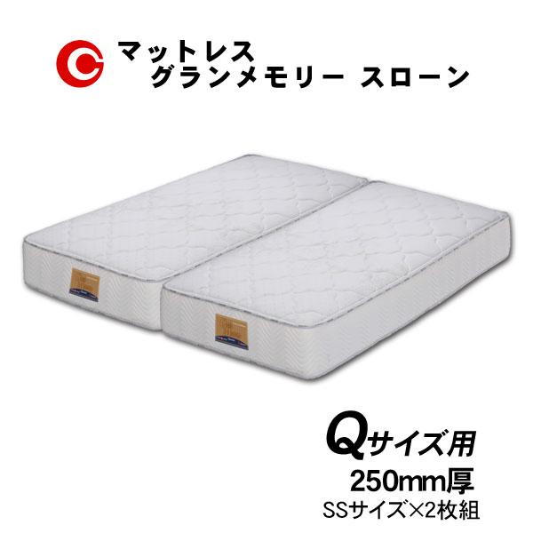 Granz（グランツ） マットレス グランメモリースローン クイーンサイズ