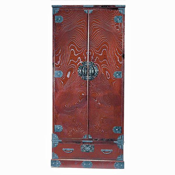 筑後民芸たんす 受注生産品 民芸家具 和 和風 民芸箪笥 80cm幅 筑後民芸 80洋服タンス