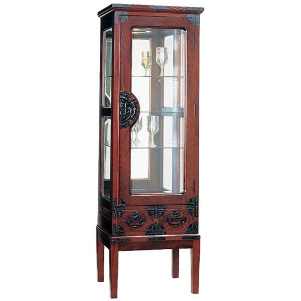 受注生産 民芸家具 和 和風 民芸飾棚 55cm幅 筑後民芸 55