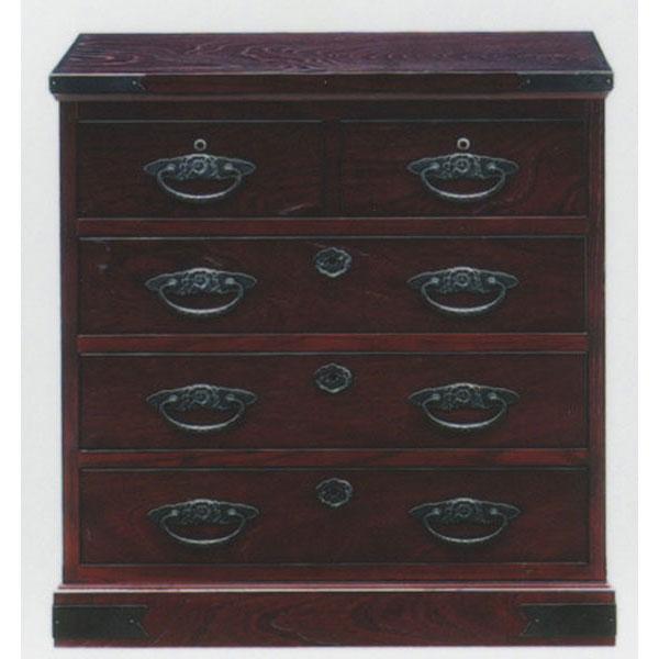 民芸家具 和 60cm幅 榎津民芸 高さ62cmチェスト2型 国産 : 家具の  