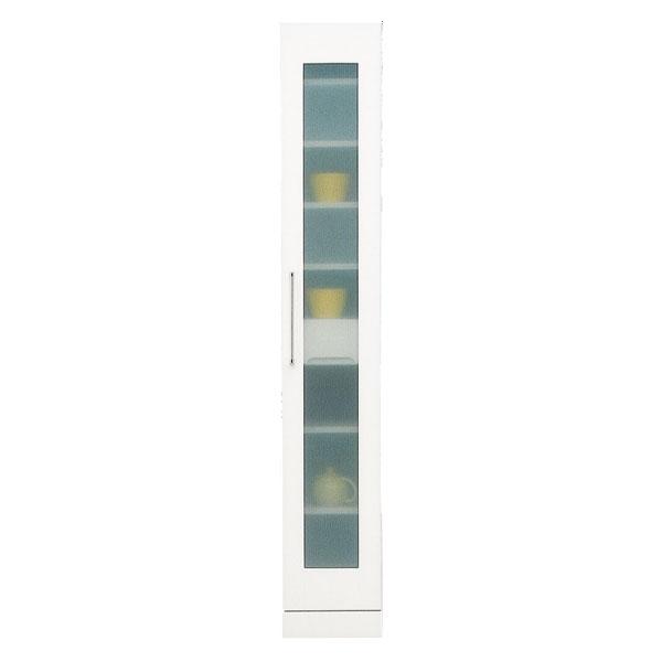 食器棚 隙間家具 スリム収納庫 30cm幅 クリスタル3 国産