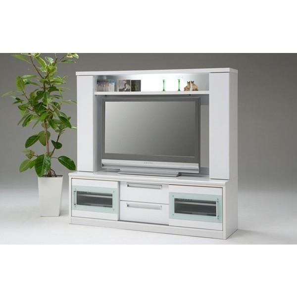 [開梱設置付] 幅155cm テレビ台 壁面収納 一体型 ハイタイプ 日本製 大川家具 ローボード 収納家具 テレビボード リビング 収納 tv台