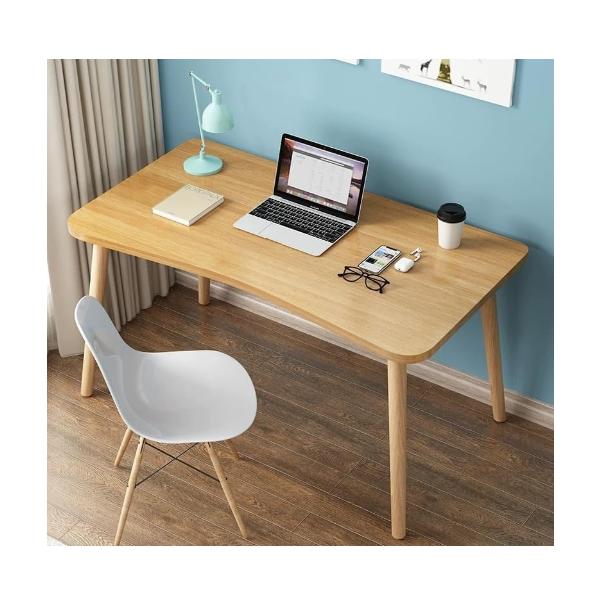 ・傷や汚れに強い、耐熱性と耐久性や強度などの機能性。・人間工学に基づいて設計された凹面アーク・厚さ1.5cmのテーブルトップ構造・丸い角・丈夫なテーパード天然木製脚【カラー】ホワイト、ナチュラル【サイズ】幅80×奥行き50×高さ73cm、幅...