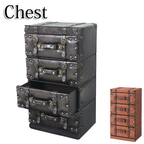 チェスト 4段タイプ 引き出し 収納箱 収納ボックス トランク