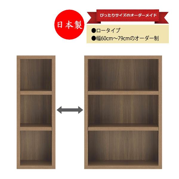 【最終値下げ】頑丈ロータイプ書棚　ミディアムブラウン　幅118cm 本棚 軒先渡し】バリュテック・インターナショナル 頑丈本棚 ロー