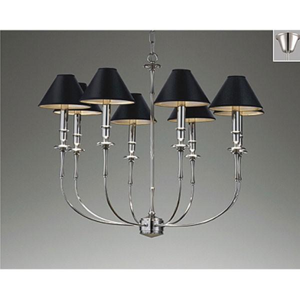 ENDO/遠藤照明 8灯シャンデリア クラシックブラックセード
