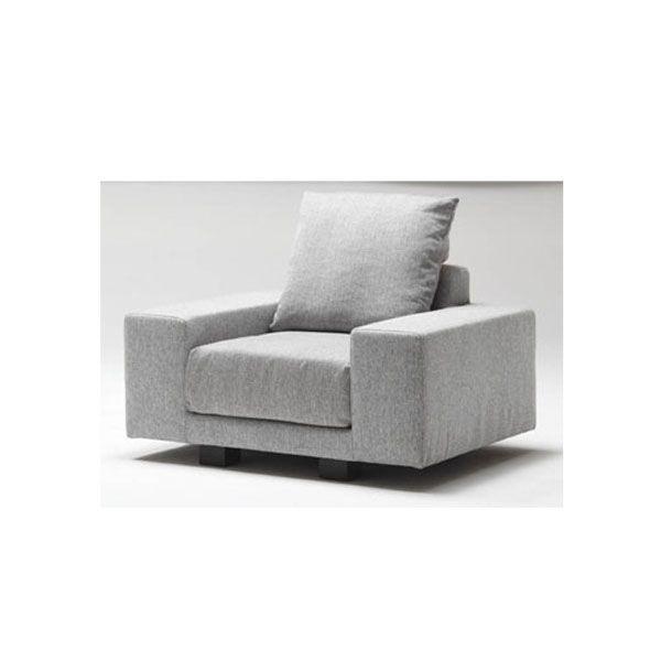 1人掛けソファ ライトグレーファブリッククッション付シンプルモダンソファー上質mys0138lg Mys0138lg 家具セレクトコムyahoo 店 通販 Yahoo ショッピング