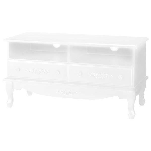 テレビ台 ローボード ホワイト 幅90cm 木製脚付き 引き出し付き ピュアローズアンティーク調飾り家具 リビング Ds 家具真 通販 Yahoo ショッピング