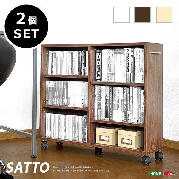 収納棚 キャスター付き カラーボックス 同色2個セット 本棚 隙間 収納棚 キャスター付き カラーボックス 同色2個セット 本棚 隙間