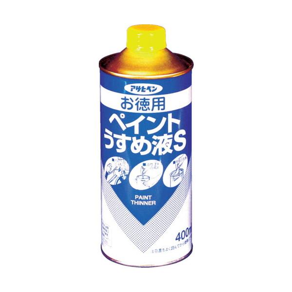 アサヒペン お徳用ペイントうすめ液Ｓ ４００ＭＬ
