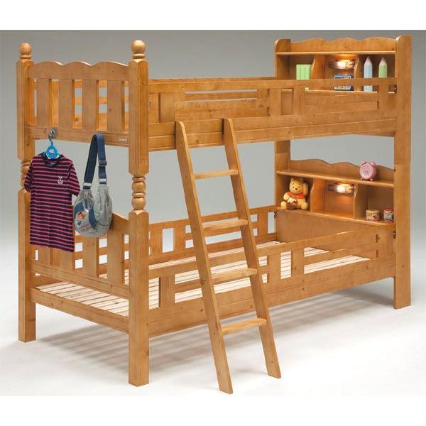 ベッド 2段ベッド 子供部屋 カントリー調 木製 Impactpub Com Au