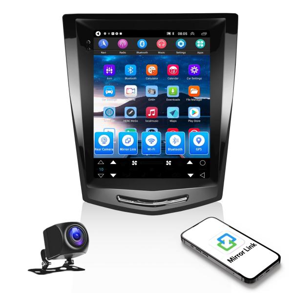 UNITOPSCI Android 10.0 Car Stereo for Cadillac ATS/SRX/XTS/CTS 2013 Radio Blueto