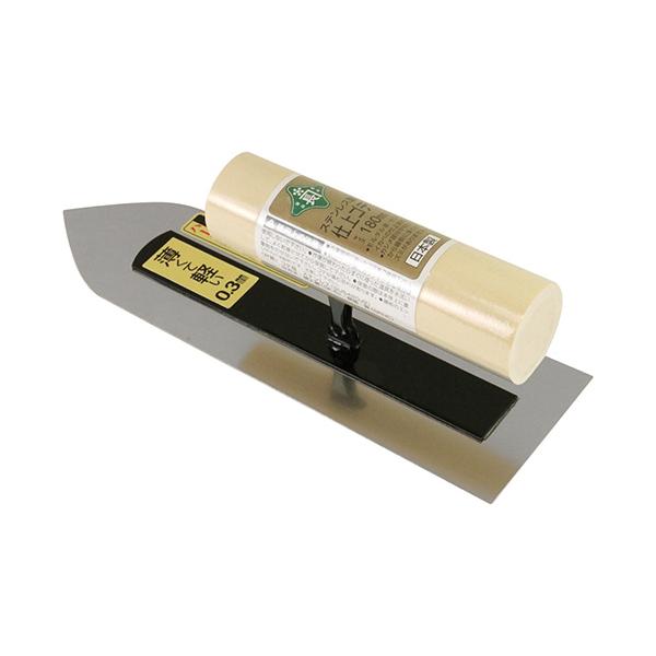 ●藤原産業 緑長 ステン仕上鏝 0.3 180MM お取り寄せ