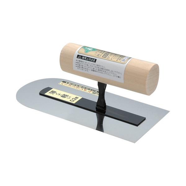 ●藤原産業 緑長 ステン仕上鏝先丸 テンバゴテ 148MM お取り寄せ