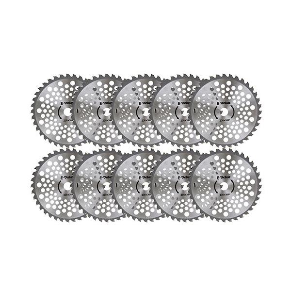 ○藤原産業 E-Value 軽量タイプチップソー10枚組 ETT-230X36X10P お