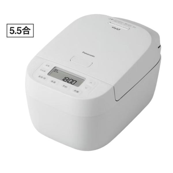 SR-N310E-W パナソニック 可変圧力IHジャー炊飯器 おどり炊き 5.5合 ホワイト