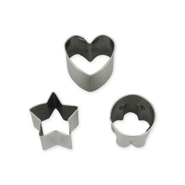 お弁当作り・おせち・カレーなどの野菜をかわいく抜ける野菜抜型です。（日本製）お花、ハート、星の3個組。食洗機可能なので、お手入れ簡単です。 ポイント利用 【 爆買 】