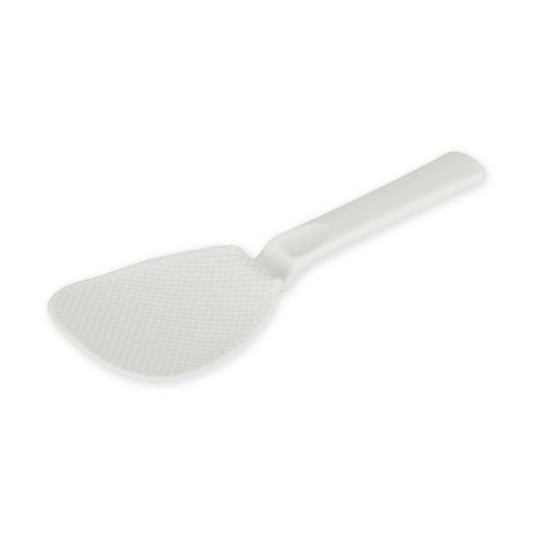 ご飯がつきにくいダブルエンボス加工のしゃもじです。（日本製）茶碗にかけられ、そのまま置いてもテーブルに触れないくびれ形状。食洗機可能なので、お手入れ簡単です。 ポイント利用 【 爆買 】