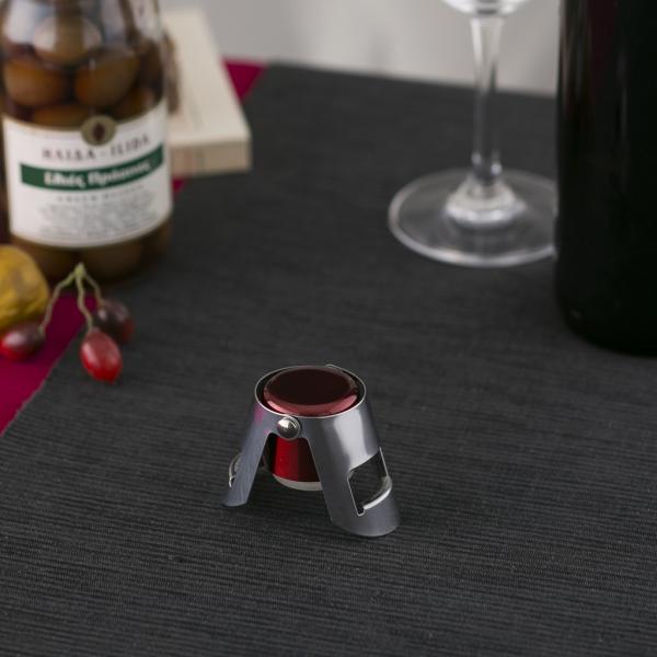 他サイト： シャンパンストッパー 貝印 | ストッパー シャンパンボトル 保存用キャップ ワイン シャンパン シャンパンセーバー シャンパンクリップ シャンパン保存 飲み残しの商品画像