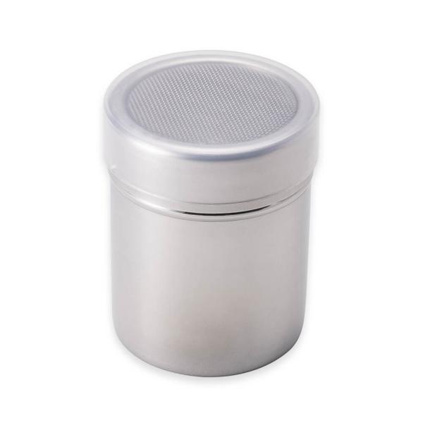 片手でサッと使うことができる、ハンディ粉ふるい・クッキーの打ち粉など少量だけ使いたい時に、片手でサッと使うことができます。・お菓子作りだけでなく、お料理のシーンでも大活躍。・お魚・お肉にも満遍なく粉をまぶすことができます。フタ付きなので、中...