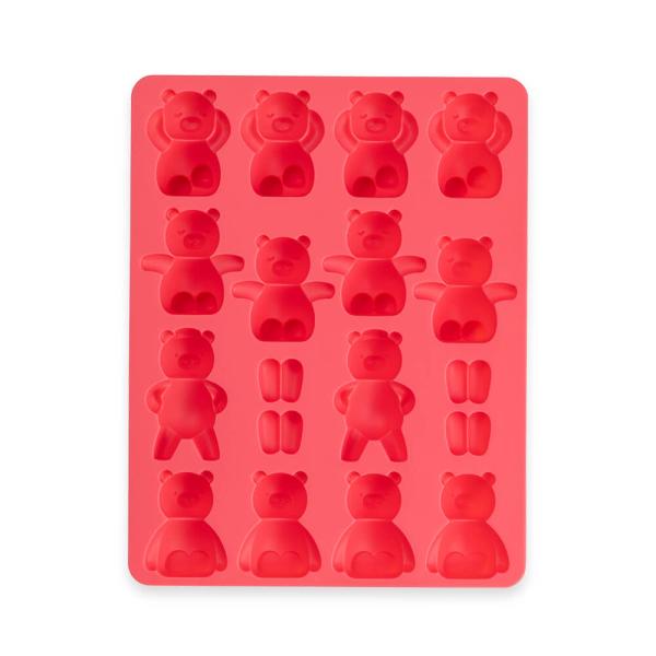 市販のタルトカップをかわいくアレンジできるお風呂に入っているようなクマのチョコ型・クマのポーズ4種類。・食洗機可能なので、お手入れしやすく清潔にお使いいただけます。・型から取り出しやすいシリコーン製。・ゼリー作りにも最適。 ポイント利用 【...