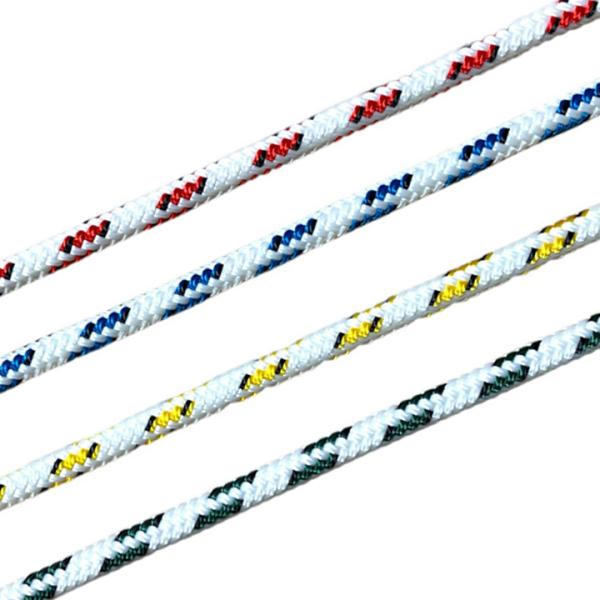 ハイパワー、ローストレッチ、ノーツイストロングライフロープをトップセーラーからビギナーまでご使用頂けるよう、ローコストで開発しました。ディンギー・クルーザーのジブシート、メインシート、コントロールロープ、スパンカのコントロールロープ、クルー...