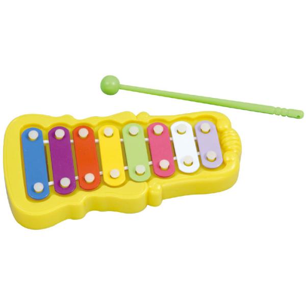 ミニてっきん 鉄琴 楽器 玩具 おもちゃ 音楽 演奏 遊戯 学習 子供用 アーテック 7844