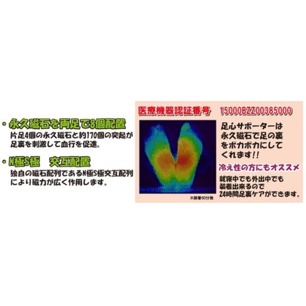 磁気健康足心サポーター ピンピン 富士パックス H725 Www Verifiedlocalpros Com