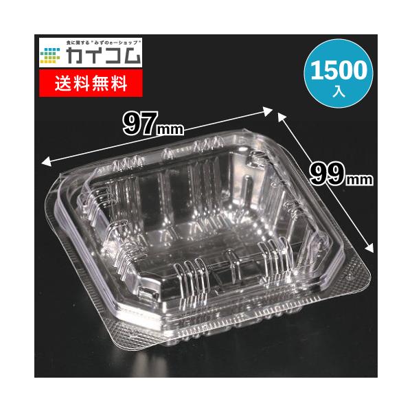 ユニコン LS-角１(透明) 1500入