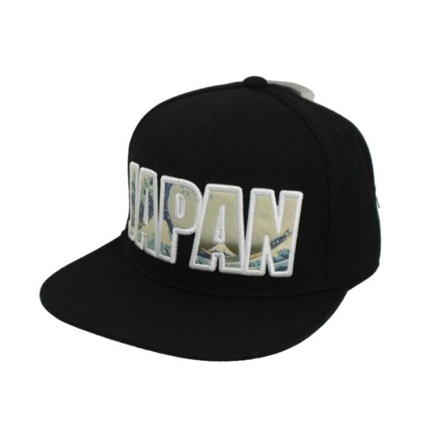 キャップ 野球帽 帽子 浮世絵 JAPAN 黒 日本 土産 和風 外国人 喜ぶ Cap Japan Ukiyoe Japanese souvenir gift RR