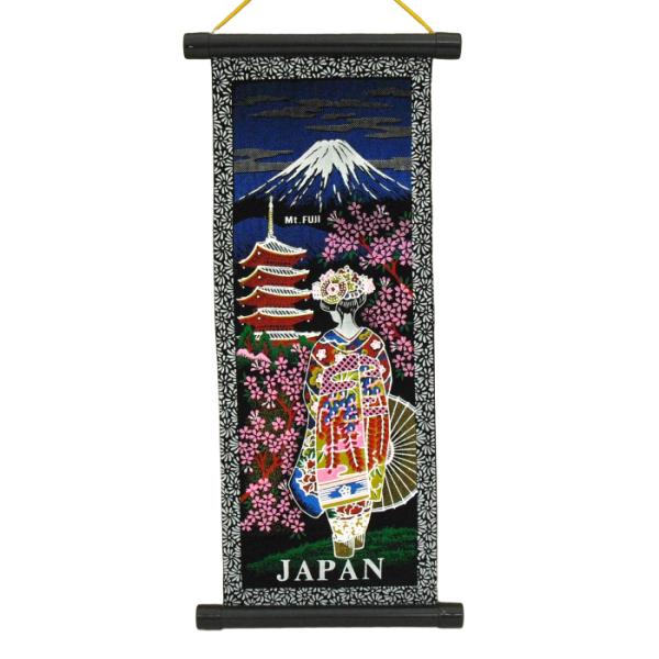 【免税店セレクト】 日本のおみやげに。外国の方へのプレゼントに。お部屋のインテリアに。【寸法】高さ：約42cm幅：約15cm（軸込み幅：約18.5cm）重量：約45グラム日本製