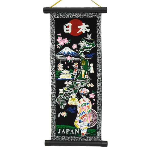 【免税店セレクト】 日本のおみやげに。外国の方へのプレゼントに。お部屋のインテリアに。【寸法】高さ：約42cm幅：約15cm（軸込み幅：約18.5cm）重量：約45グラム日本製